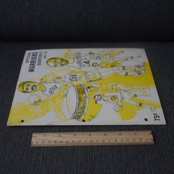 Vintage Official Warriors Quarterly 1971-72 - Picture 3 of 15